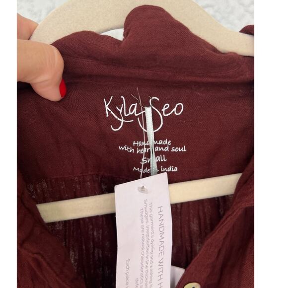 NWT Anthropologie Kyla Seo Nika Shirt Dress - Size Small - Picture 4 of 11